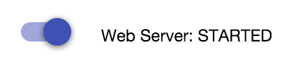 Memulai ulang Server Web Chrome