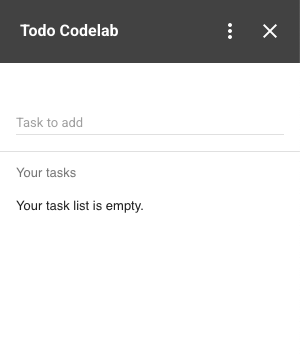 Add-on with tasks