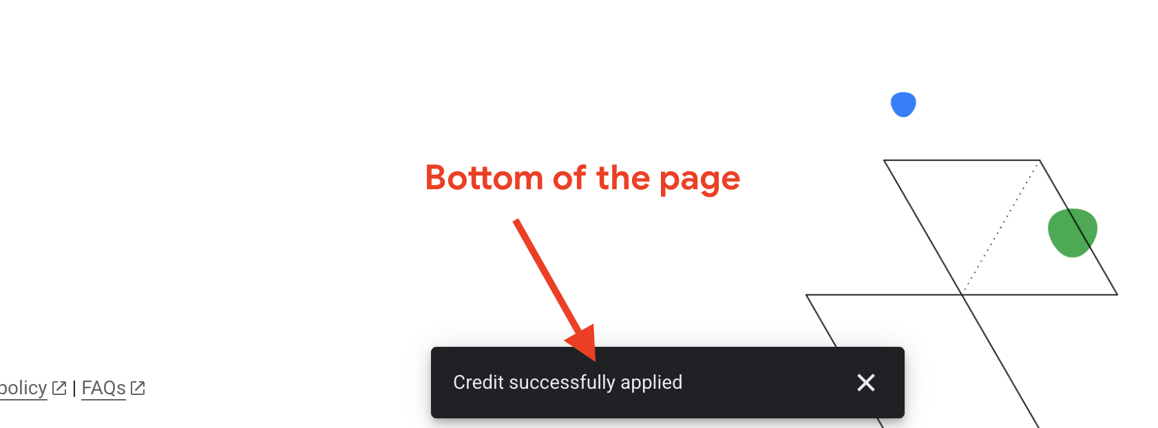 Credito applicato