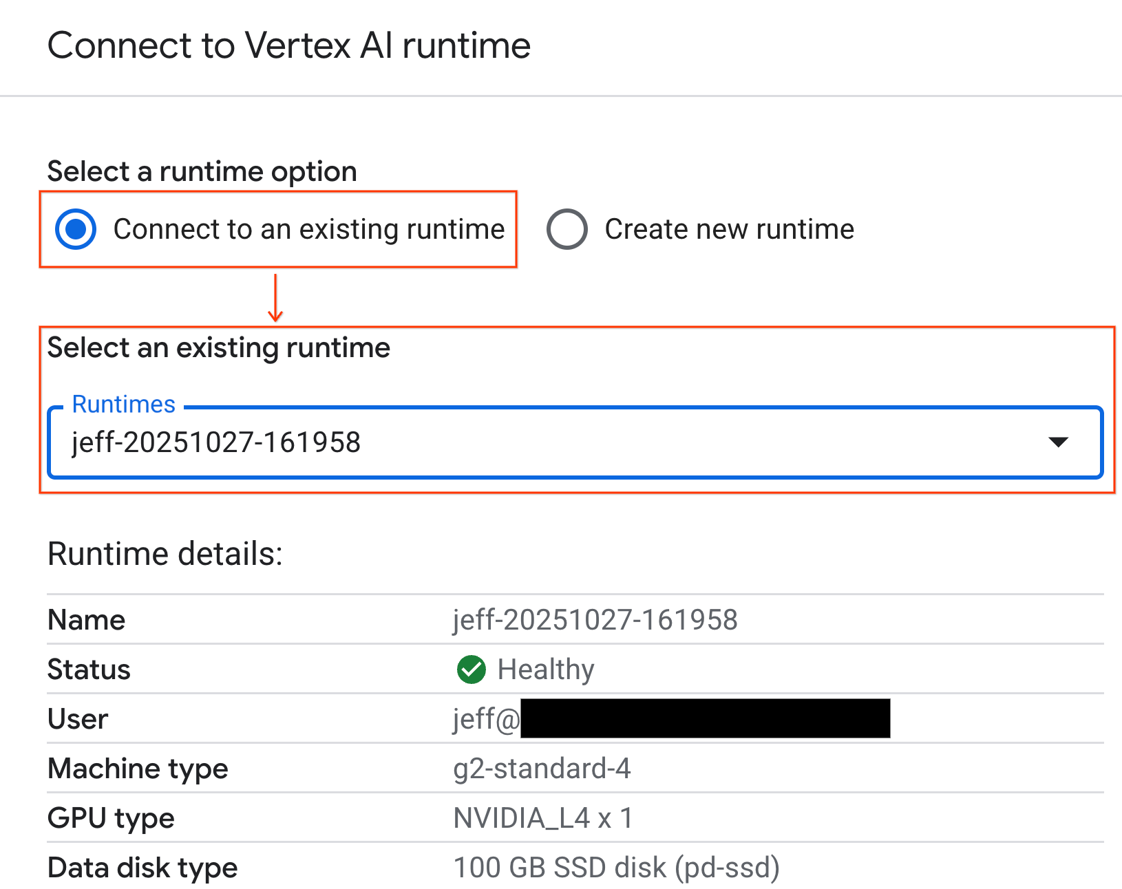 Ouvre le volet "Importer un notebook"