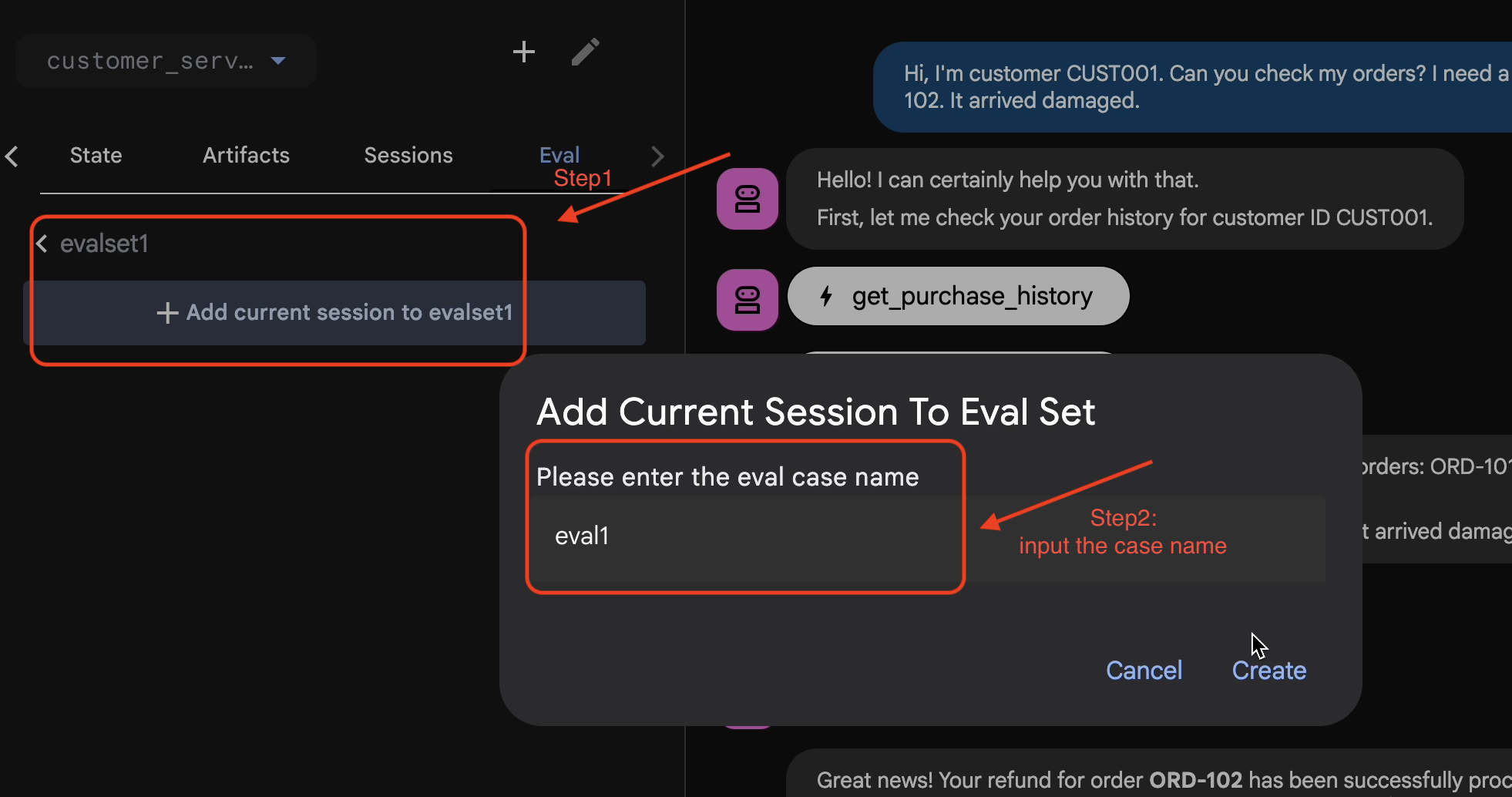 eval create