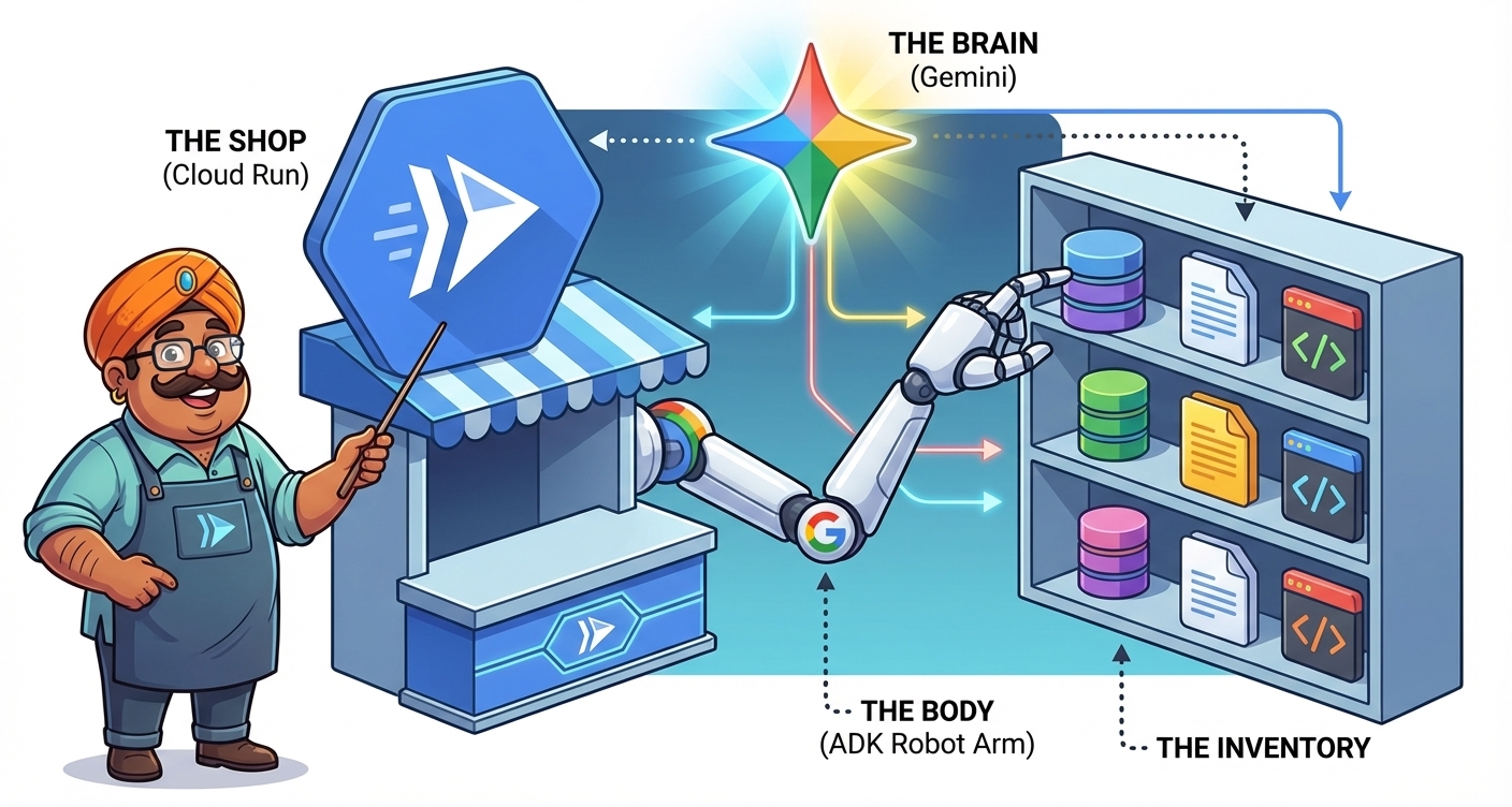 ארכיטקטורת סוכן Raju