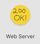 Значок веб-сервера