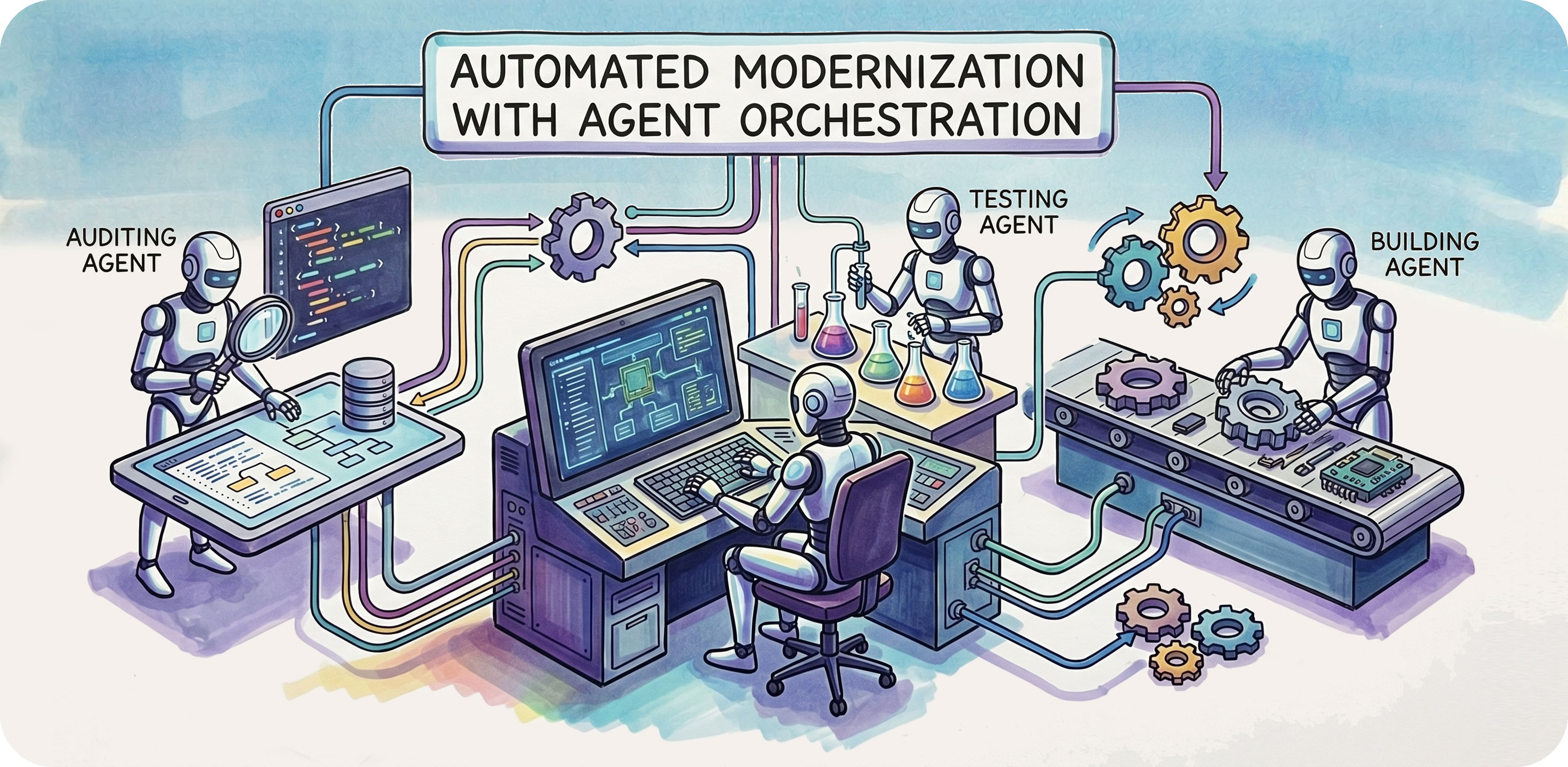 Automatiser la modernisation des systèmes existants à grande échelle