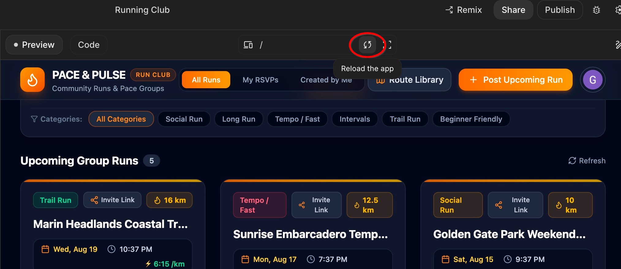 AI studio new app