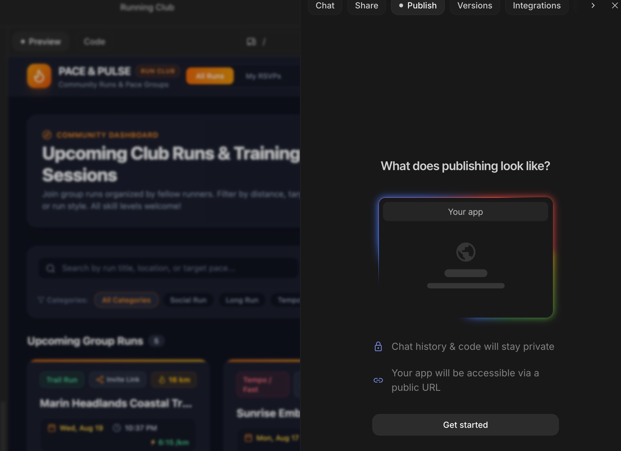Nuova app AI Studio