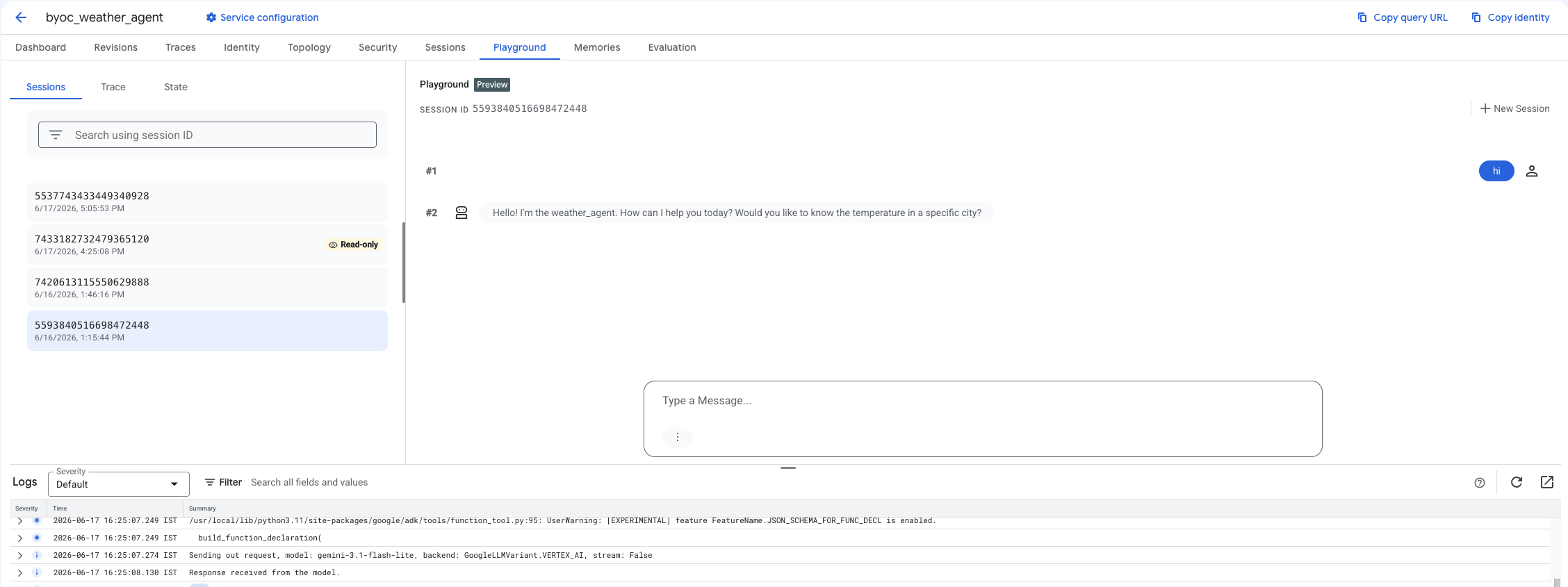 Interaksi Agen