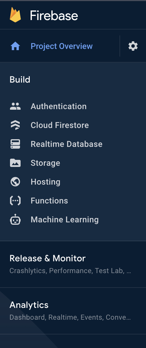 Firebase Realtime Database location