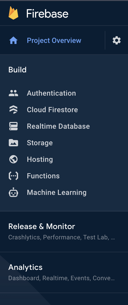 موقع قاعدة بيانات Firebase في الوقت الفعلي