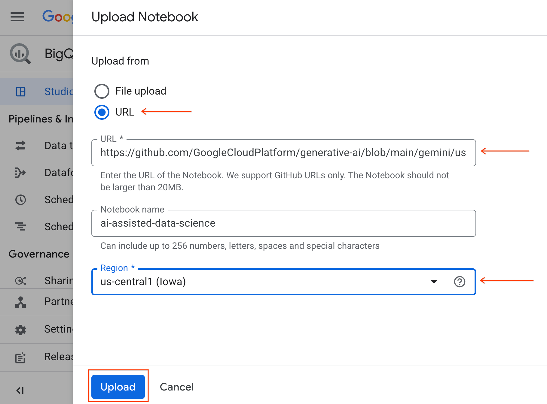 Cómo subir un notebook desde GitHub