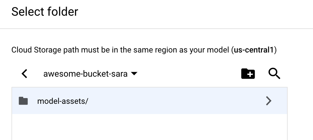 Chemin d'accès aux ressources du modèle