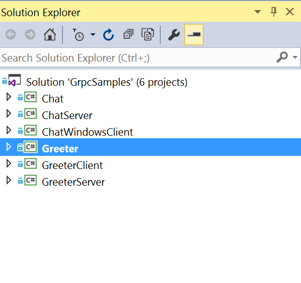 Building a gRPC service with C#