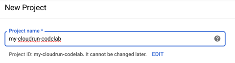 Deploy a website with Cloud Run | Google Codelabs