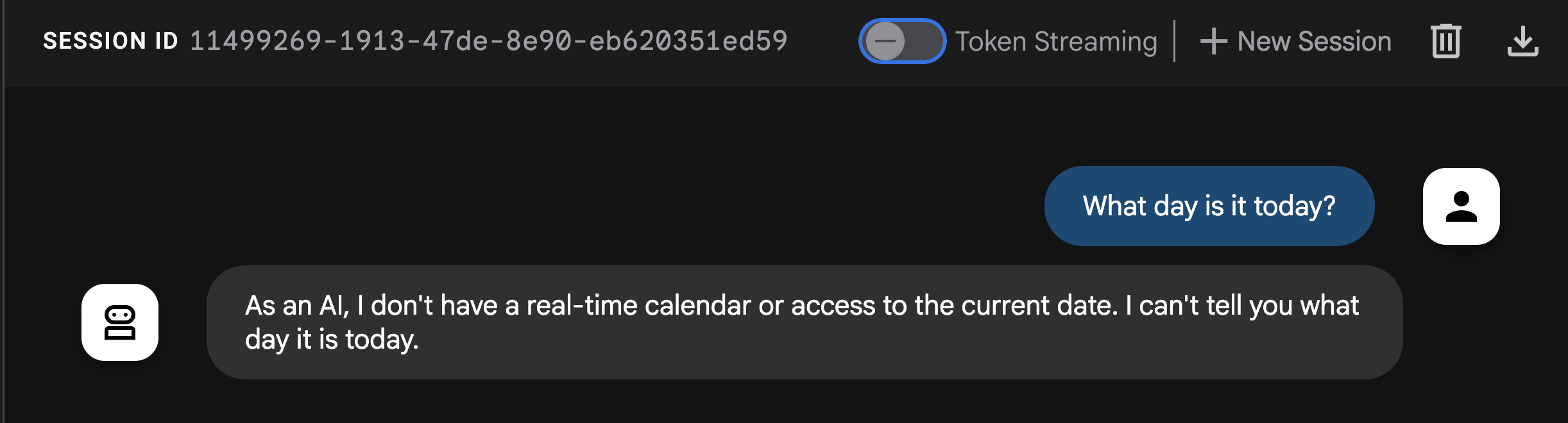 Exemplo da Web do ADK