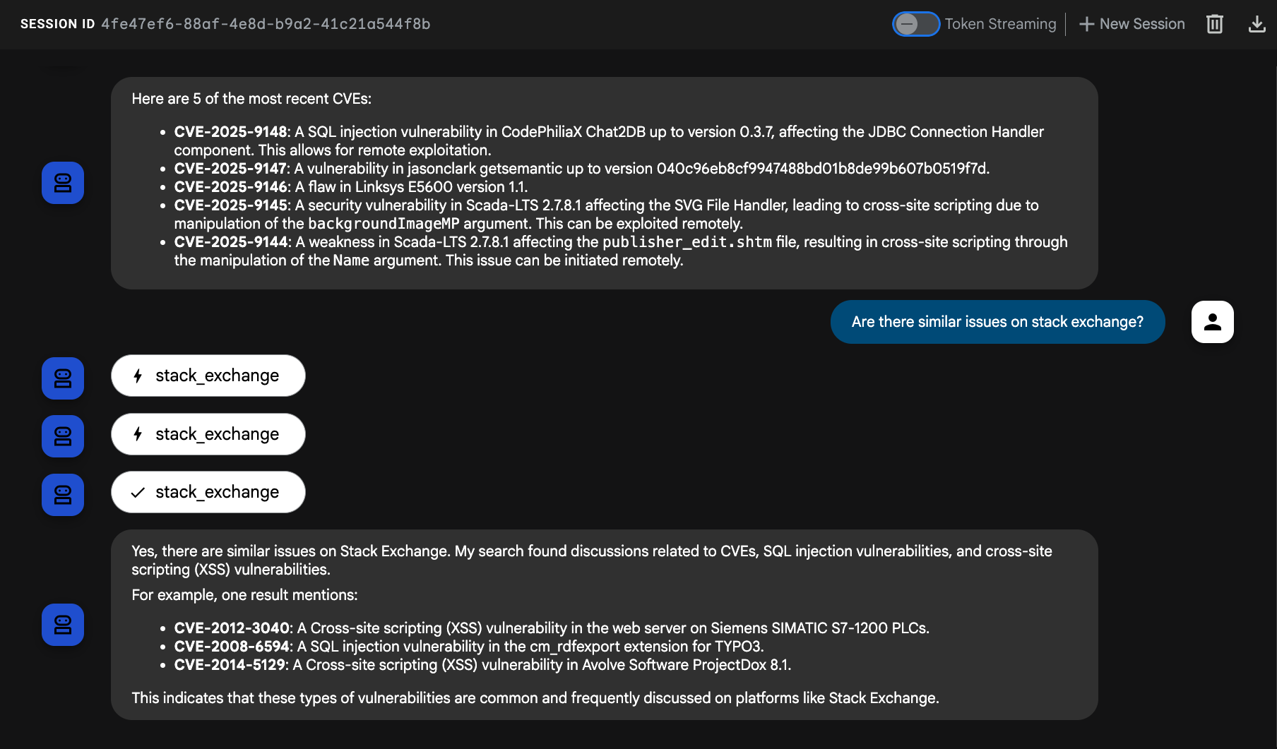 ADK 웹 서드 파티 도구 예
