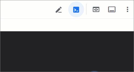 Cloud Shell 웹 미리보기