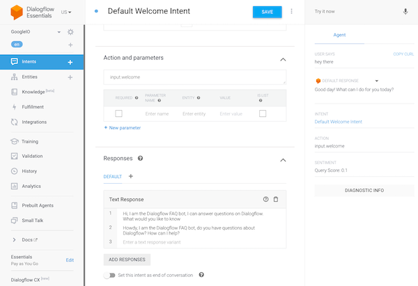 Mengedit Maksud Selamat Datang Default