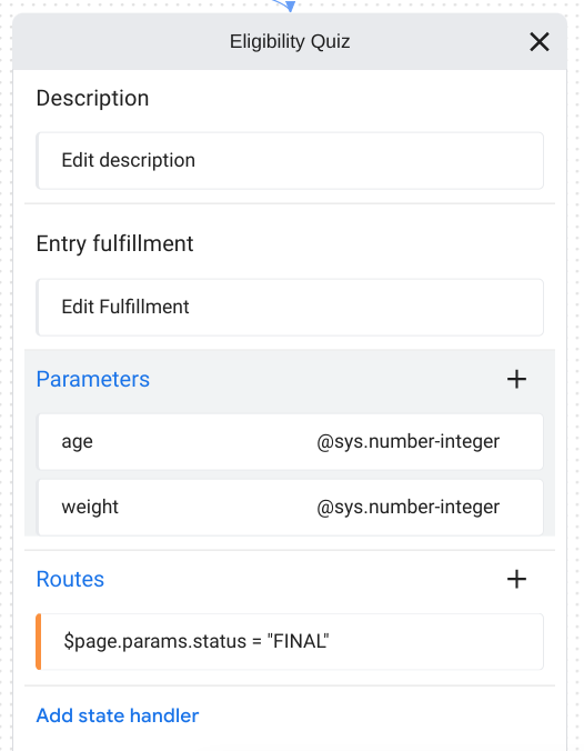 Informed decision making using Dialogflow CX generators and data