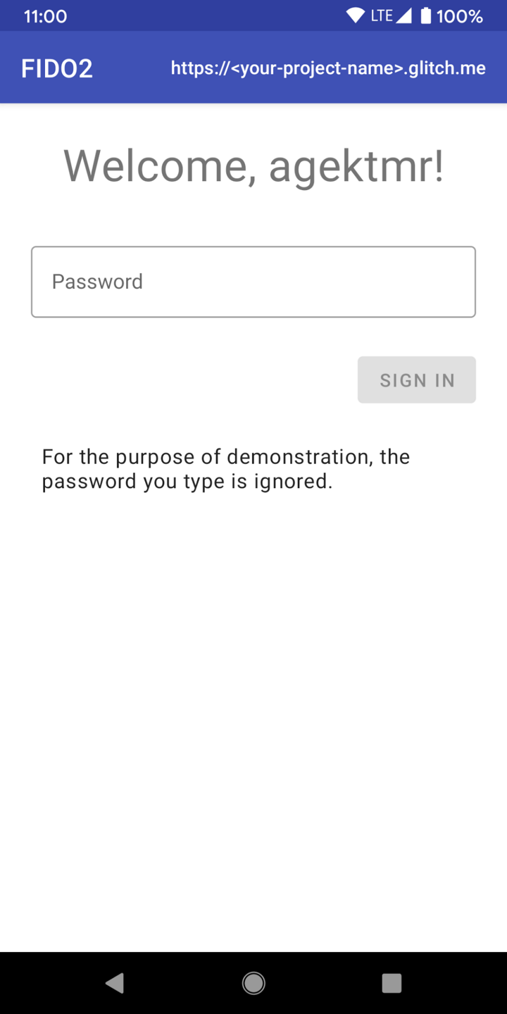 Your First Android FIDO2 API Google Codelabs