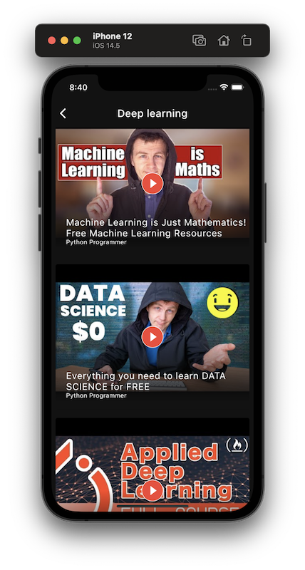 แอปที่ทำงานบน iOS