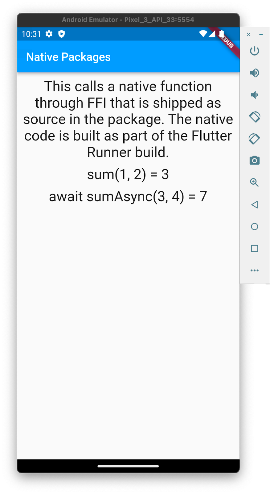 在 Flutter 插件中使用 FFI | Google Codelabs