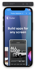 iPhone simulator running a Flutter app with an embedded webview showing the Flutter.dev homepage with previous page, next page, and page reload controls