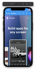 iPhone simulator running a Flutter app with an embedded webview showing the Flutter.dev homepage