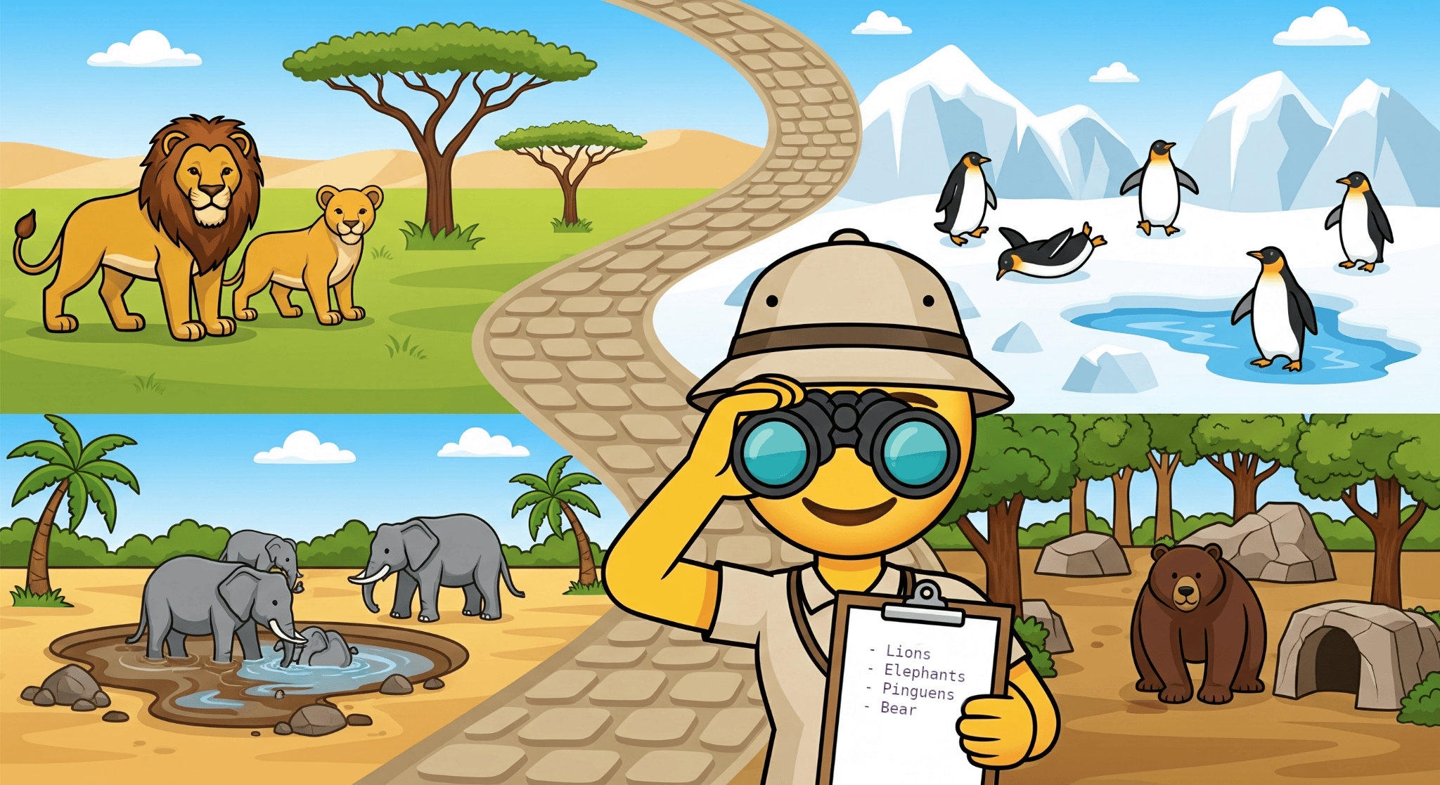 Zoo-Keeper illustration