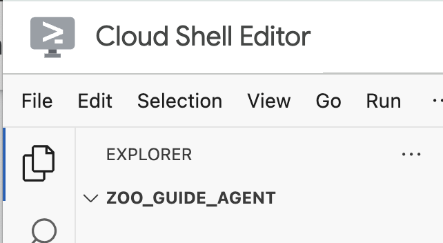 Screenshot des neuen Verzeichnisses in der Explorer-Seitenleiste