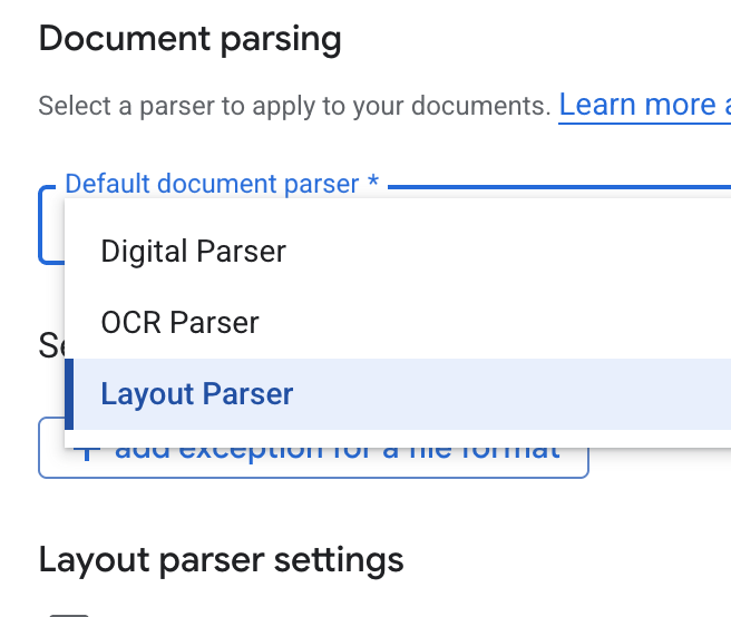 layout parser does not work well when try with diverse... Building Agents with Retrieval-Augmented Generation | Google Codelabs