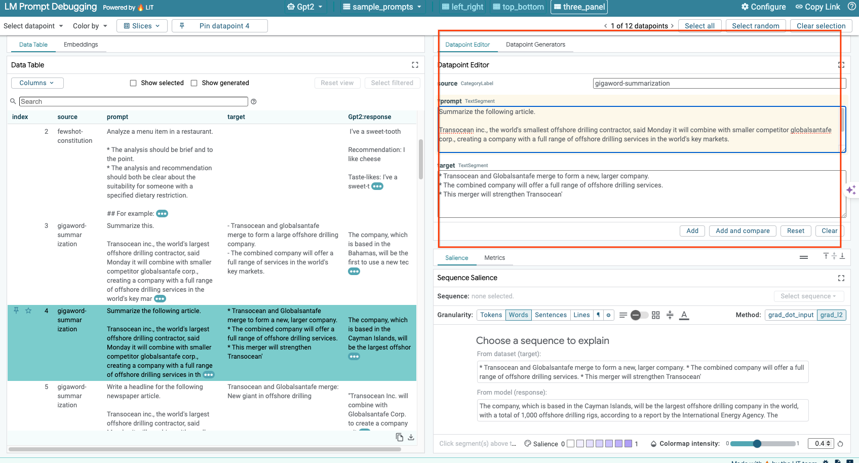 ویرایش LIT مانولی
