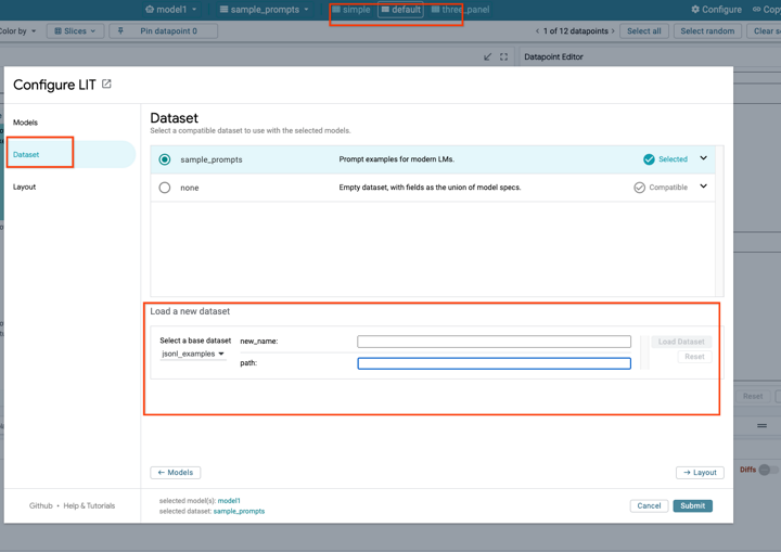 LLM prompt debugging with the Learning Interpretability Tool (LIT) on ...