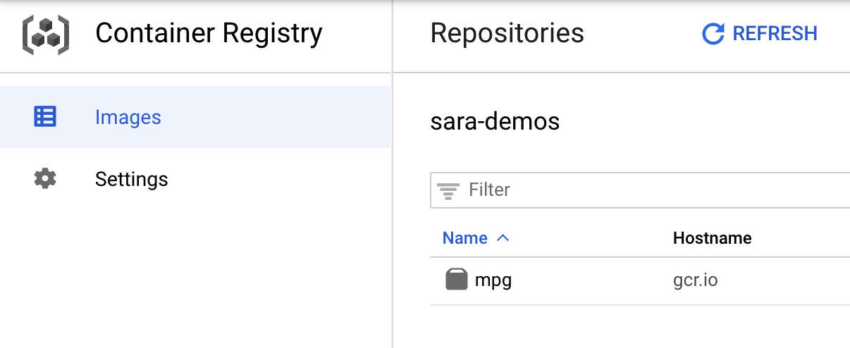 Vista previa de Container Registry