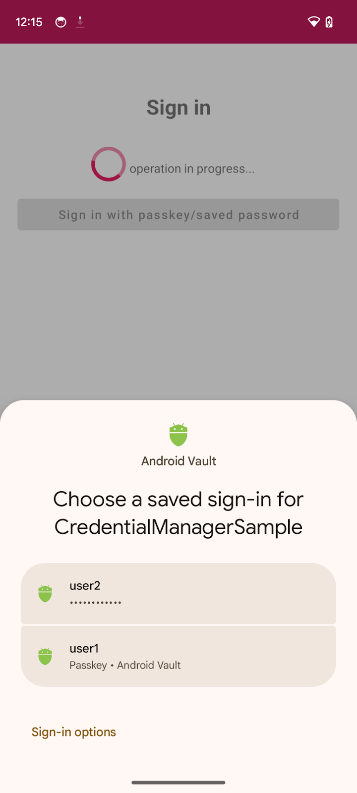 authentication - open android credentials setup... Revision 2025 Q4: Learn how to simplify auth journeys using Credential ...