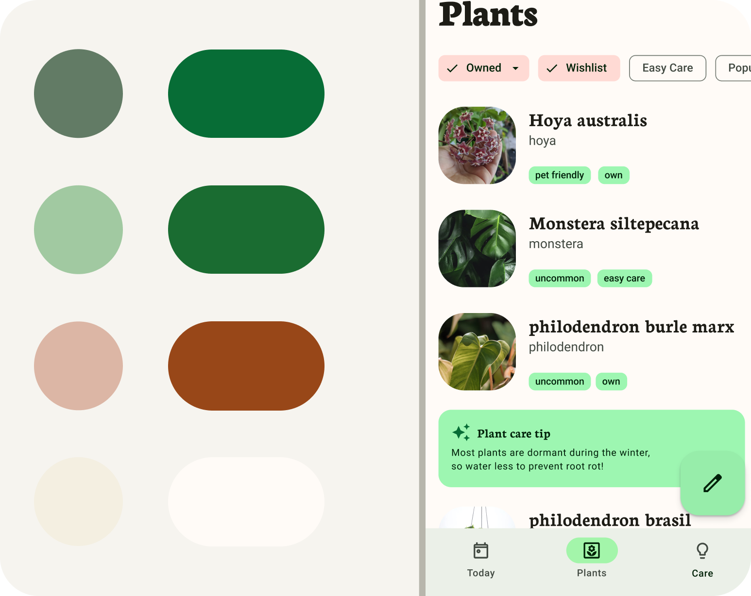 Google Material Colors Palette Copy Paste Webflow Cloneable