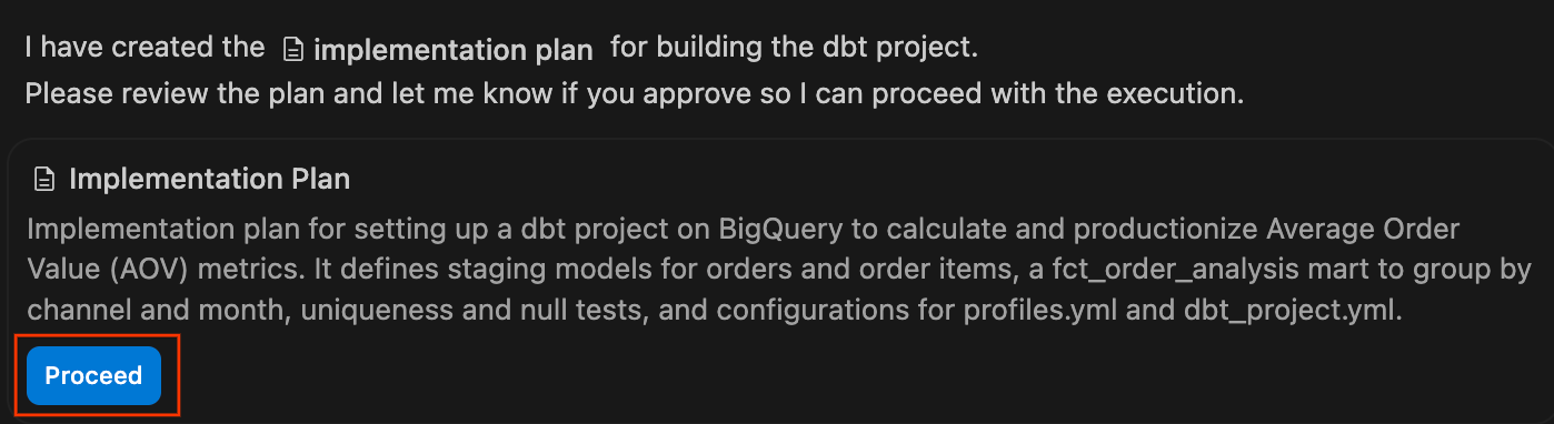 Agent Implementation Plan