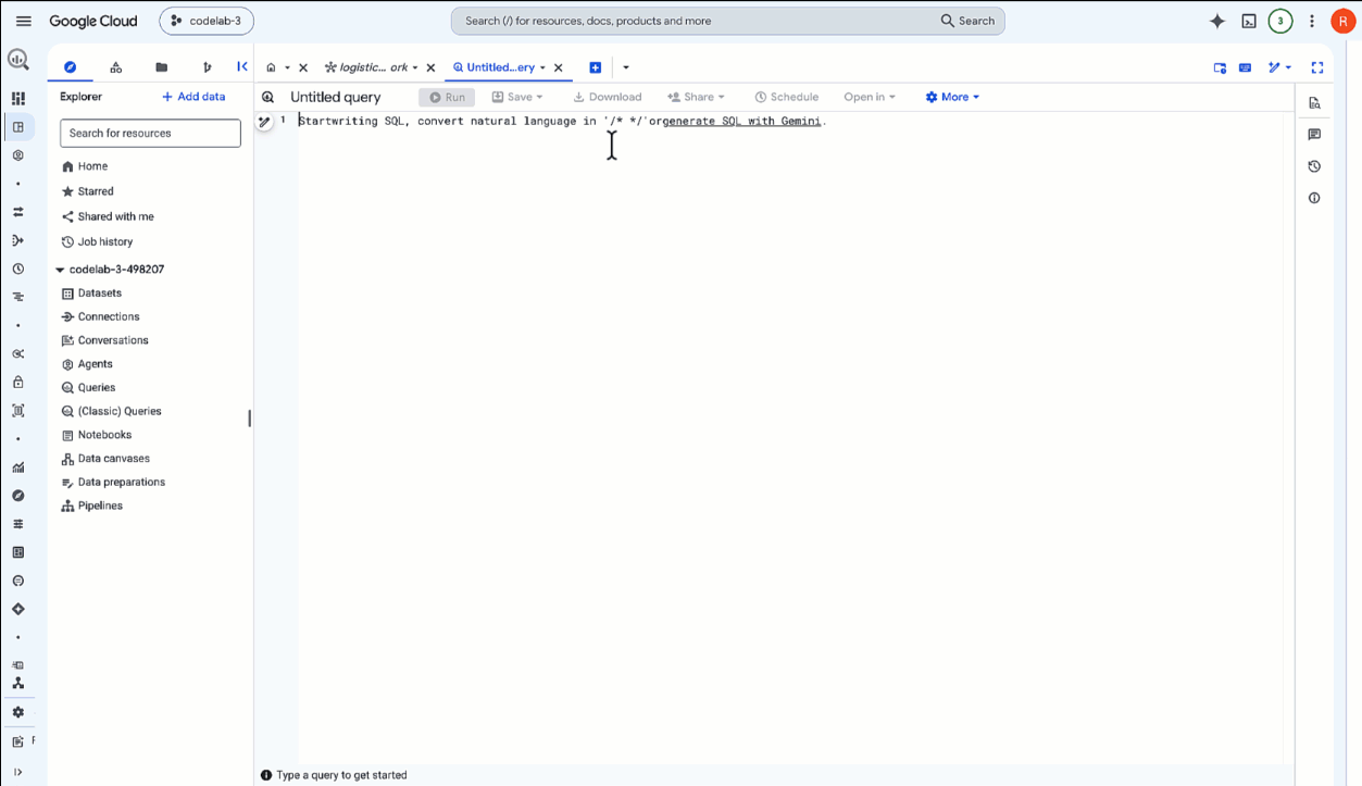 BigQuery Graph の結果 1