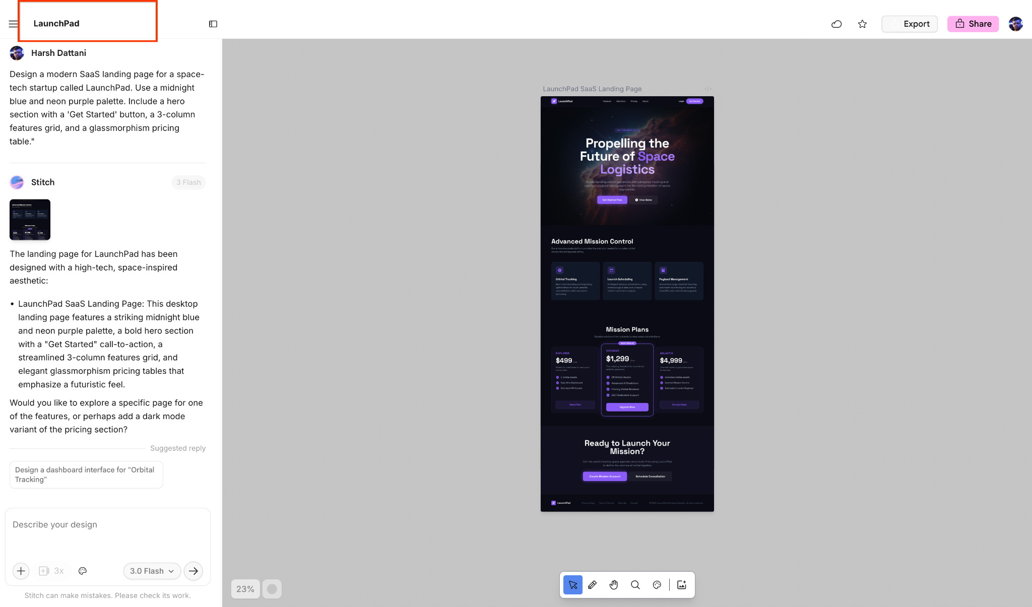 Design-to-Code dengan Antigravity dan Stitch MCP | Google Codelabs