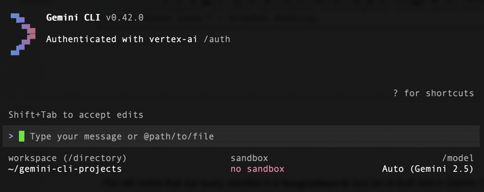 Hands-on with Gemini CLI | Google Codelabs
