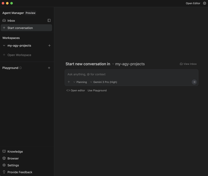 Erste Schritte mit Google Antigravity | Google Codelabs