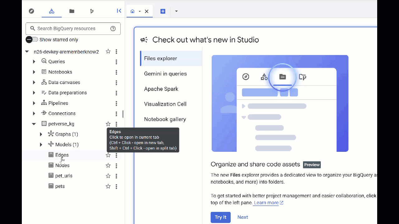 कॉन्टेंट देखना