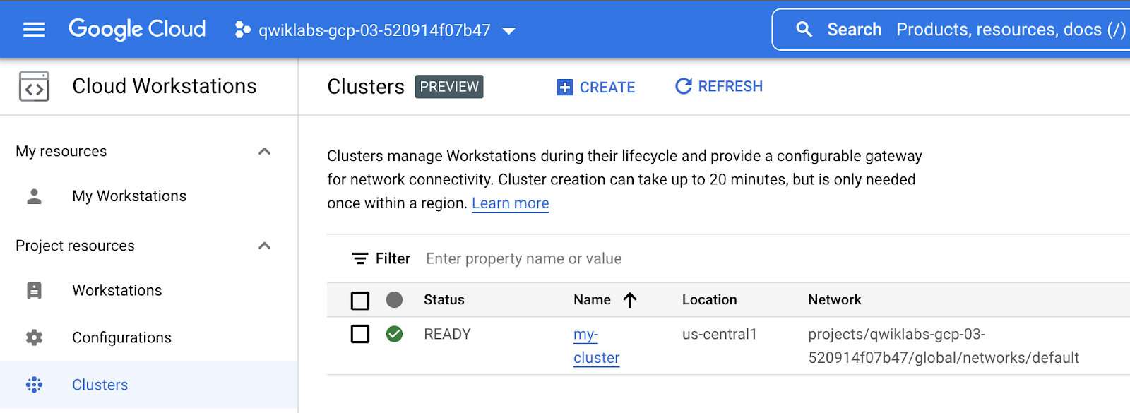 Developing with Cloud Workstations and Cloud Code | Google Codelabs