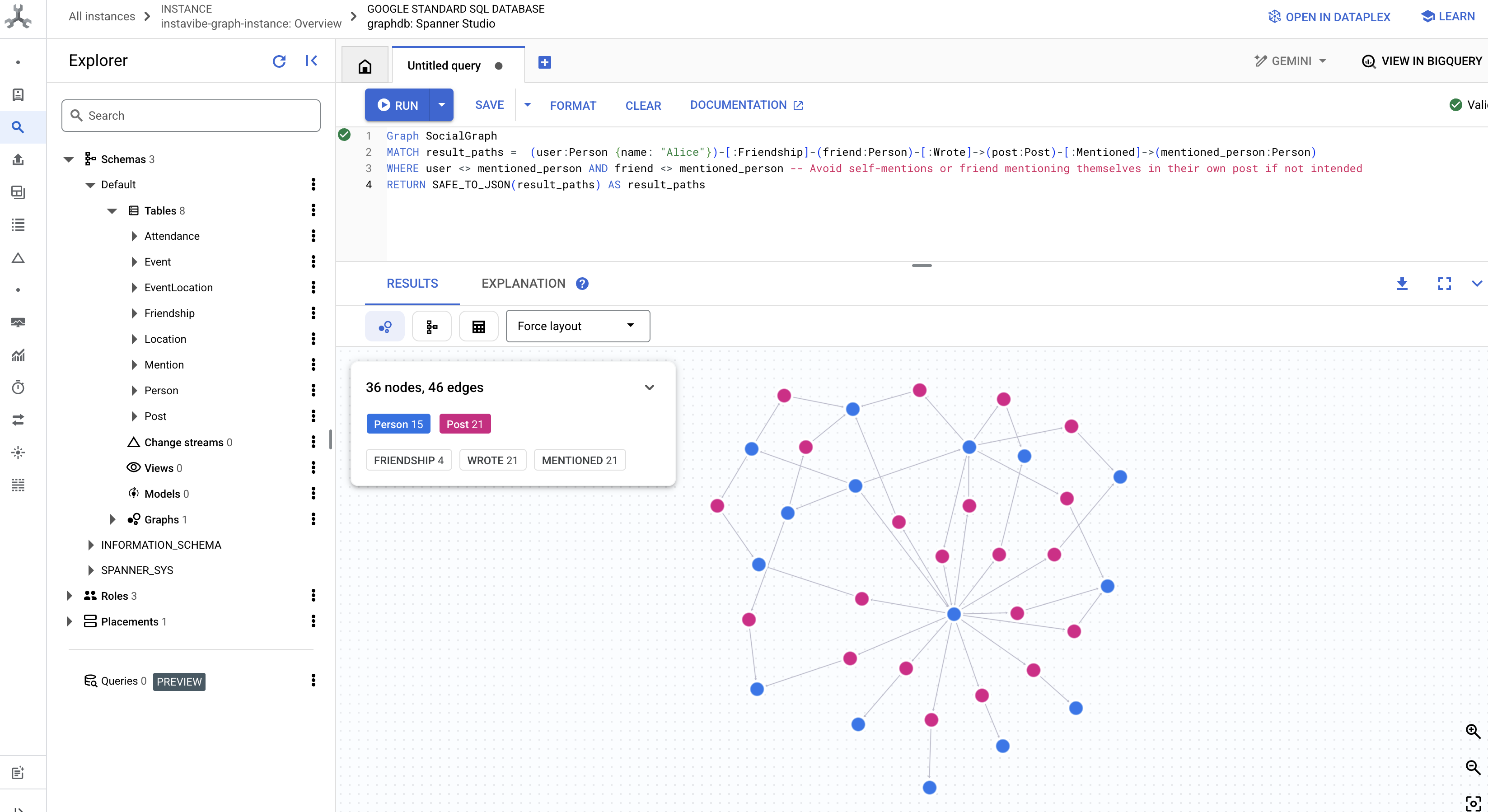 Spanner Graph