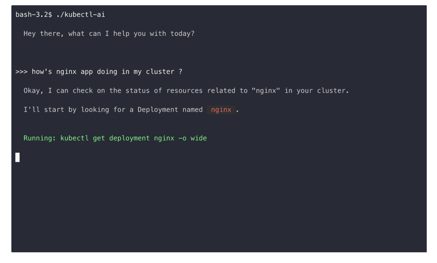 Codelab - Managing Kubernetes with kubectl-ai, an AI powered Kubernetes ...