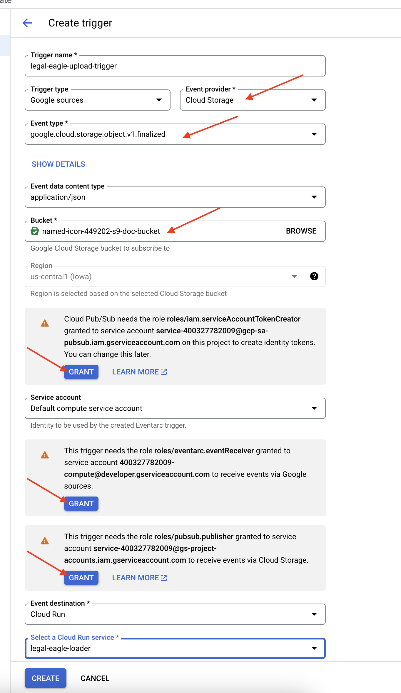 สร้างทริกเกอร์