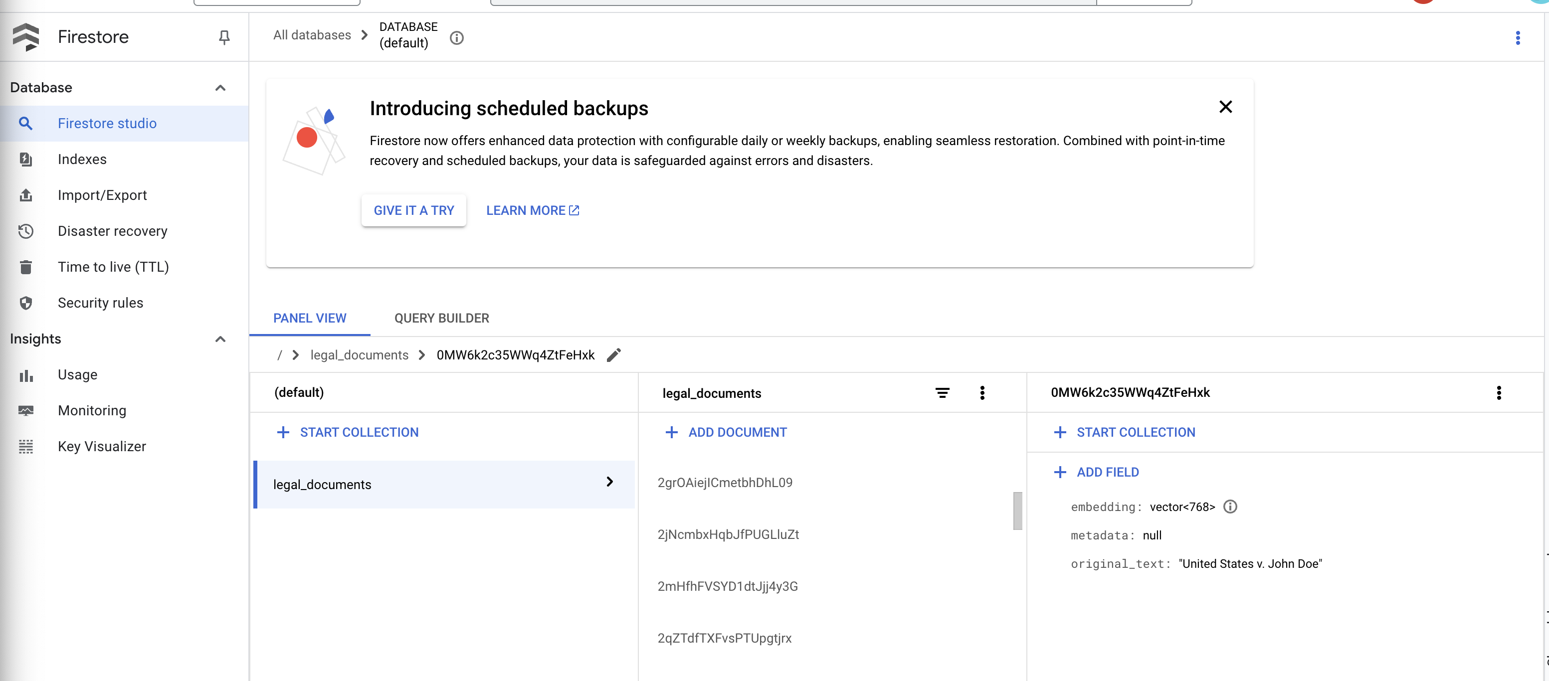 NoSQL Upsert