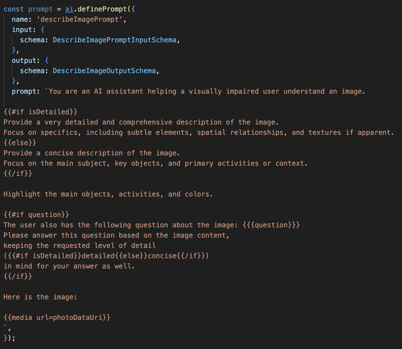 describe_image part of ai flow