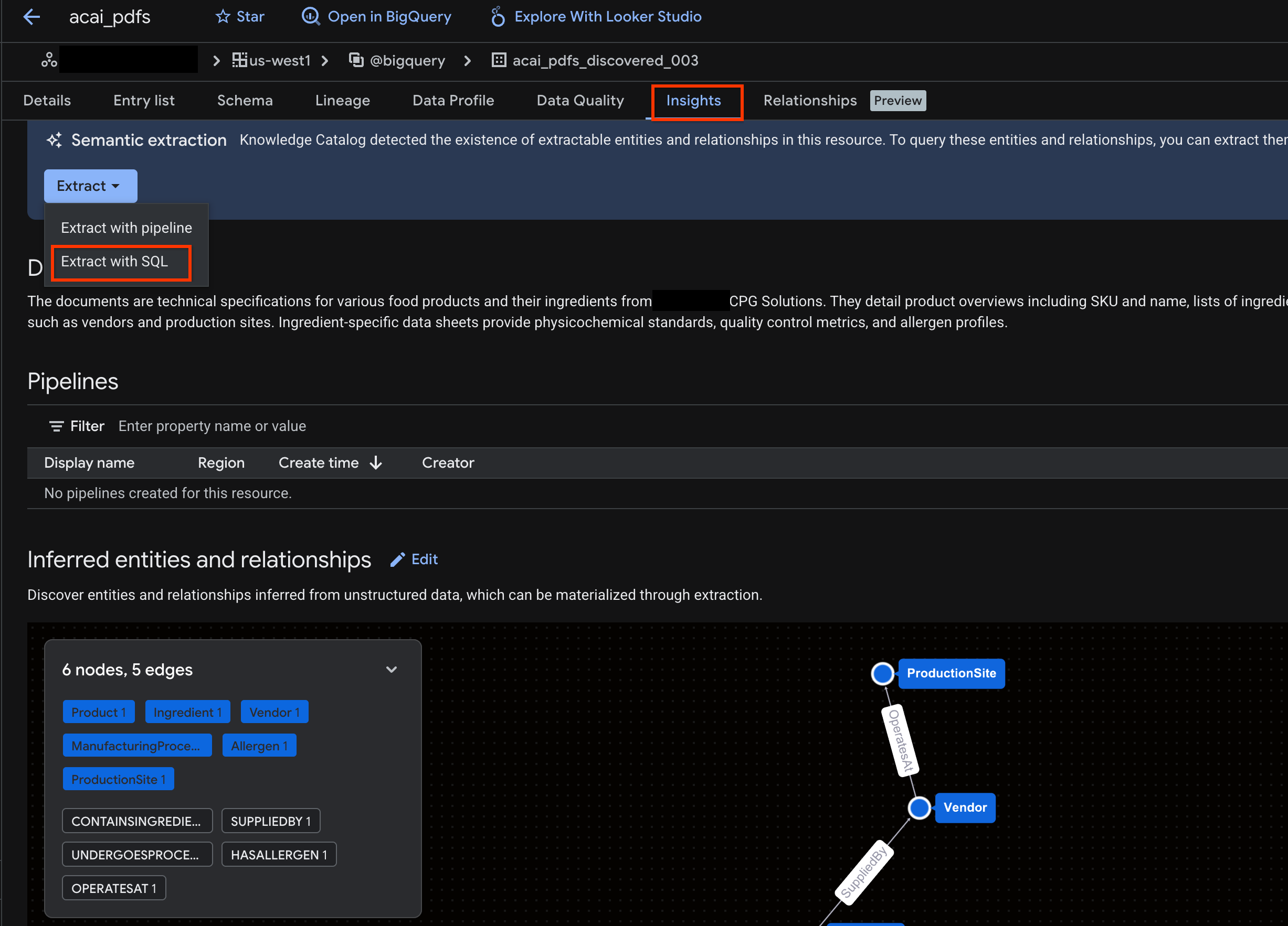 Mengekstrak insight dengan SQL