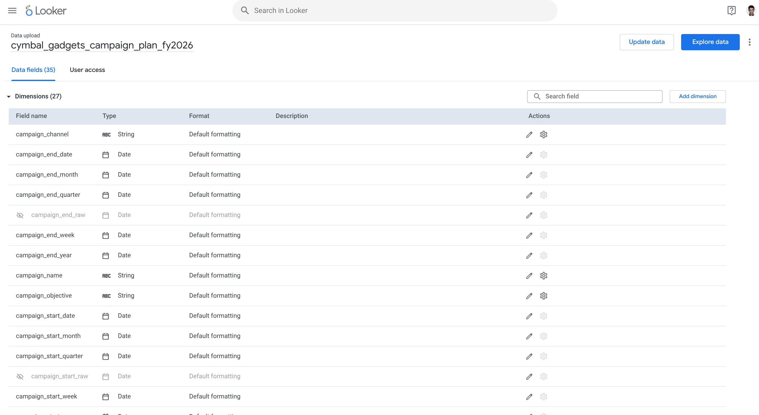 Screenshot dimensi dan ukuran