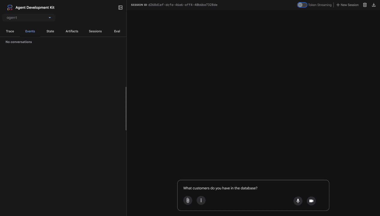 Démonstration adk web